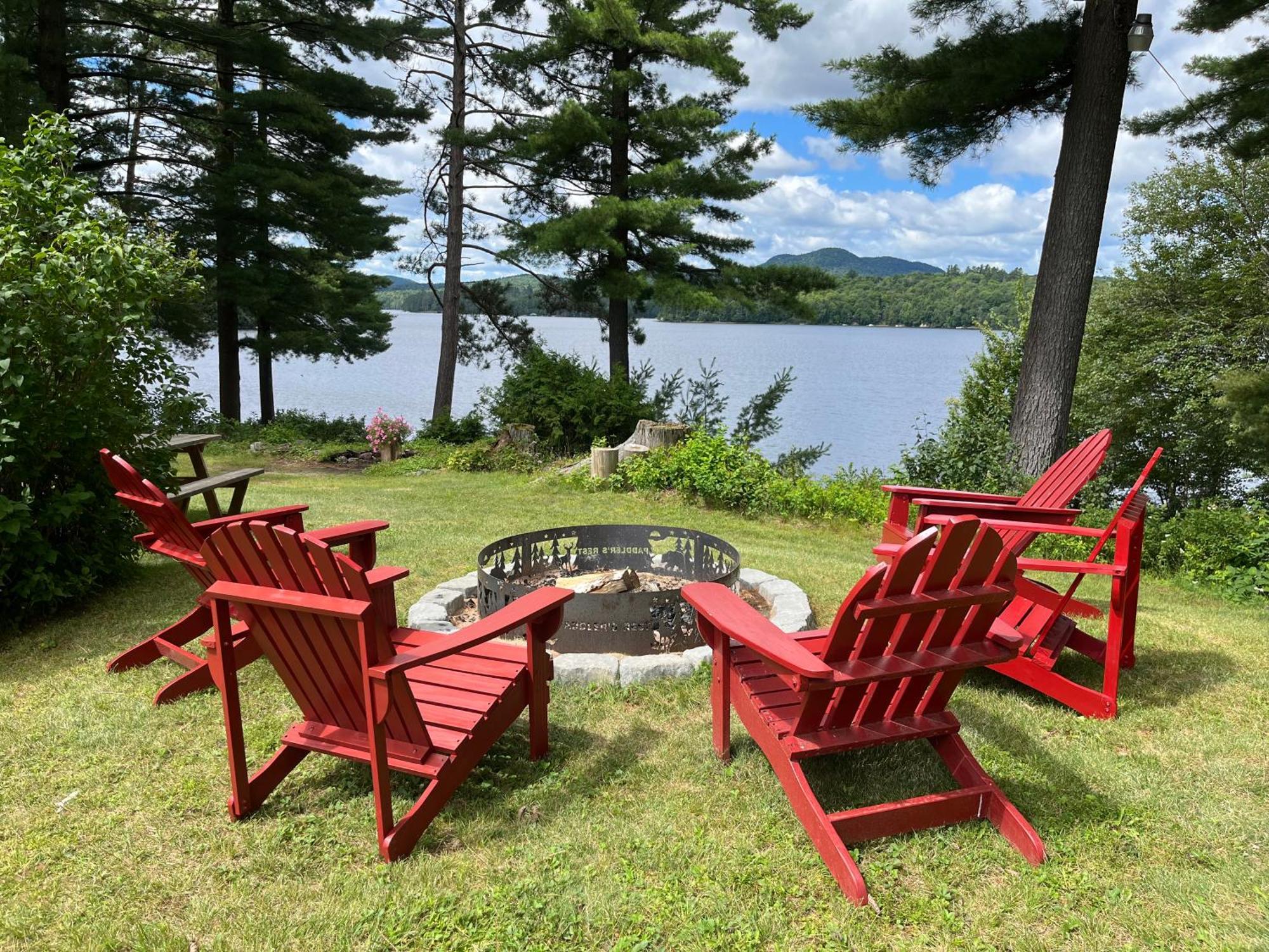 Paddler'S Rest Lakeside Cabins And Motel Long Lake Bagian luar foto